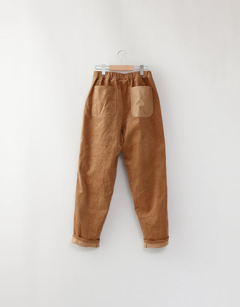 T/Cコーデュロイのバックラインパンツ